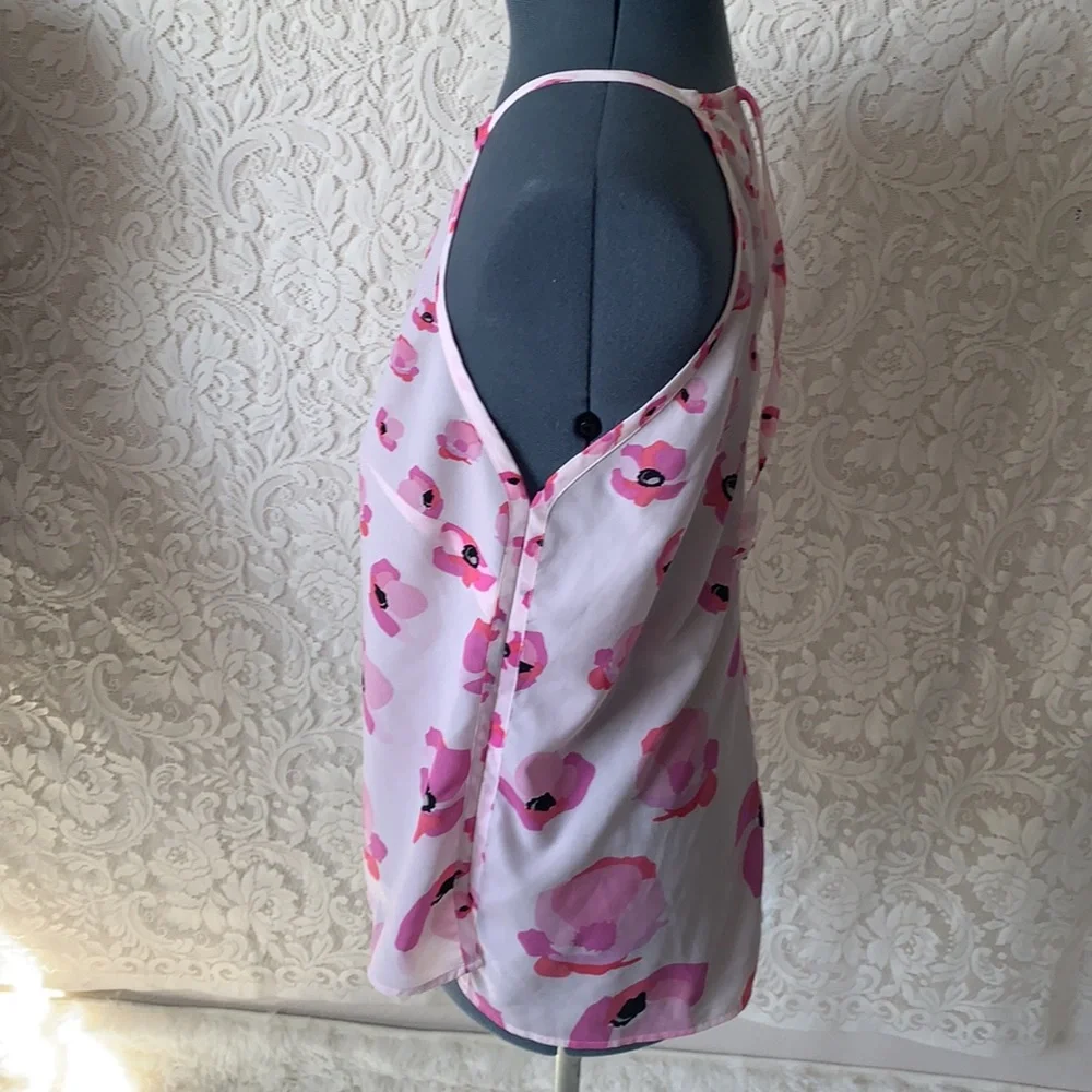 ❌SOLD❌Cabi Floral Pink Tank Top - Picture 4 of 6